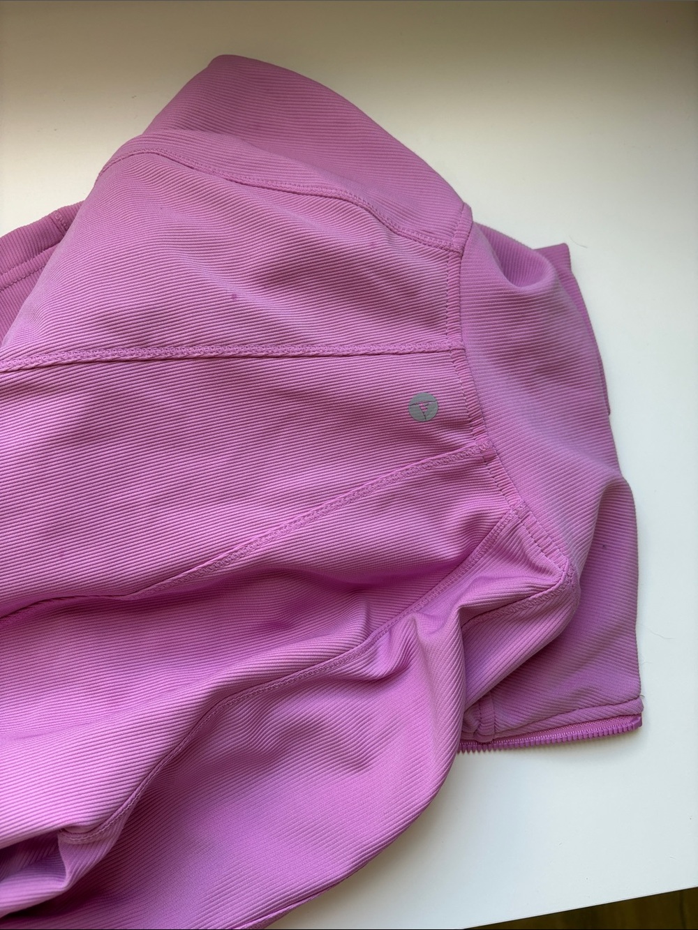 Pink Zip Workout Top - Picture 5 of 6